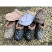 Женские галоши без задника на меху 604