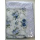 Скатерть Home Plus тканевая с кружевом (цветы) 120х150, в ассортименте