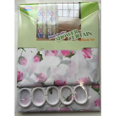 Шторка для ванной комнаты зонтичная ткань