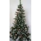Ель искусственная Заснеженная с шишками и ягодами  2,1 м