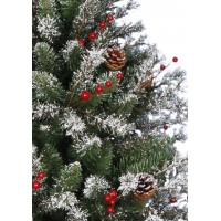 Ель комбинированная №5 ягодки+шишки 2,2 (красная, золото, малина, белая, синяя)