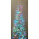 Ель Блестяще-белая 0,6 м оптоволоконная светодиодная 