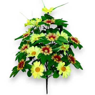 Искусственные цветы букет гербер, 60 см