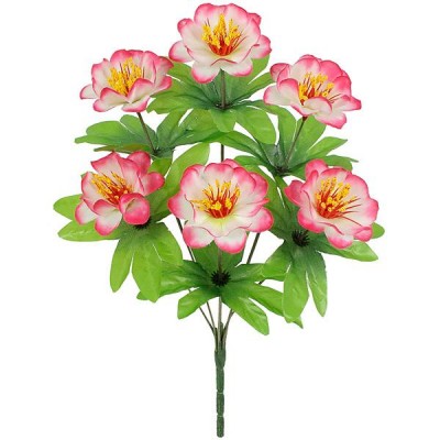 Искусственные цветы букет  пионов, 36см