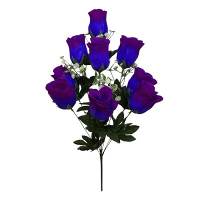 Искусственные цветы букет искусственные бутоны роз Девятка, 57см Искусственные цветы букет искусственные бутоны роз Девятка, 57см