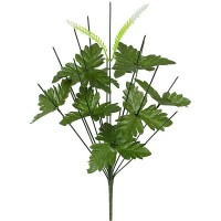 Нога букетная 14-ка с листом и колоском, 48 см