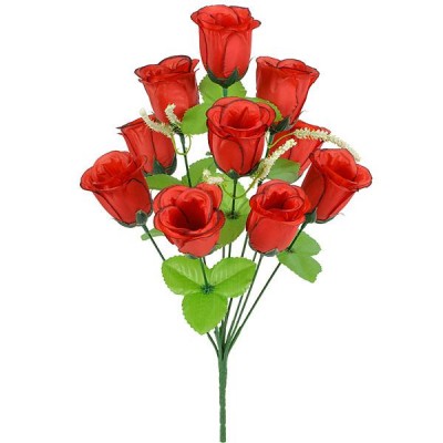 Искусственные цветы букет бутонов, 43см Искусственные цветы букет бутонов, 43см