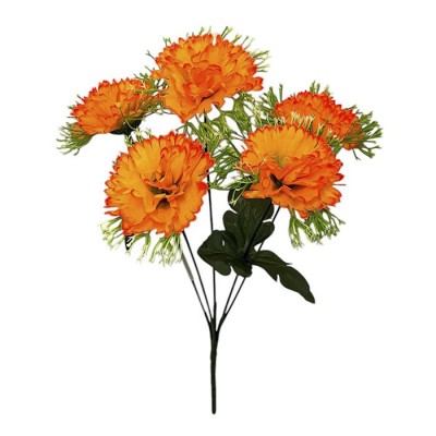 Искусственные цветы букет гвоздики Снежинка, 35см Искусственные цветы букет гвоздики Снежинка, 35см