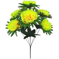 Искусственные цветы букет пионы Пиалы, 48см