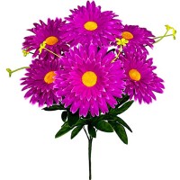Искусственные цветы букет герберы, 50см