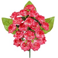 Искусственные цветы букет роз, 56см