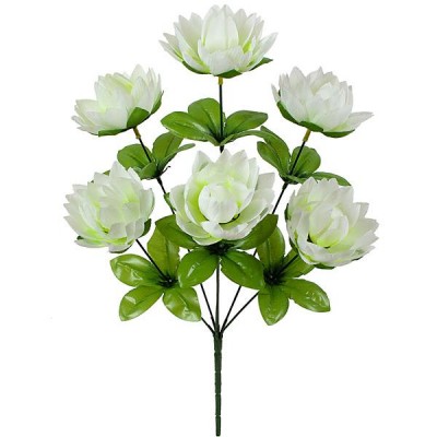 Искусственные цветы букет лотосы, 46см