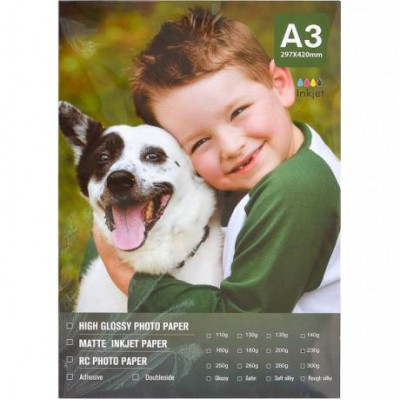 Фотопапір А3 пл.230г/м² 20 аркушів, глянцевий/9