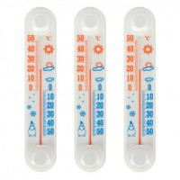 Термометр віконний на липучці 21*4см CH 3000 OPP