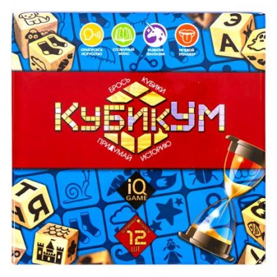 Игра развлекательная "КубикУм" рус, G-KU-01