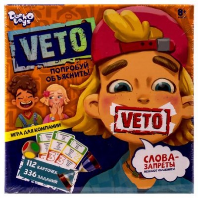 Настольная игра "VETO" РУС VETO-01-01