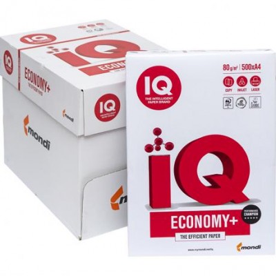 Бумага для ксерокса IQ Economy А4 500 листов, 80г/м²