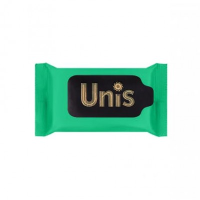 Салф. вл. антибактериальные "UNIS" Perfume Green 15 шт.
