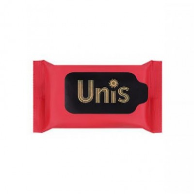 Салф. вл. антибактериальные "UNIS" Perfume Red 15 шт.