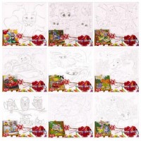 Роспись на холсте "Canvas Painting" 31см*31см PX-07-01-10 ДТ-ОО-09363