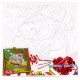 Роспись на холсте "Canvas Painting" 31см*31см PX-07-01-10 ДТ-ОО-09363