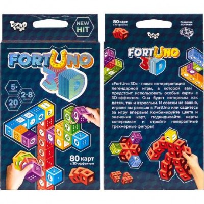 Настольная развивающая игра "Fortuno 3D" рус G-F3D-01-01 ДТ-МН-14-56