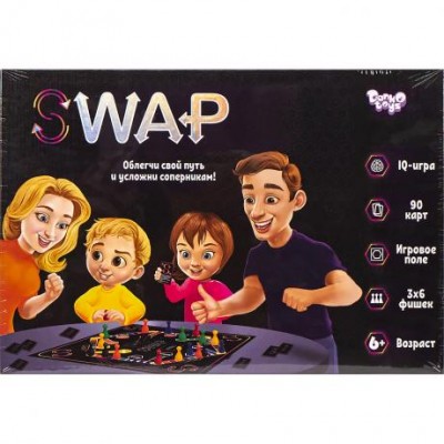 Настільна інтелектуальна гра Swap рос G-Swap-01-01 ДТ-БИ-07-87