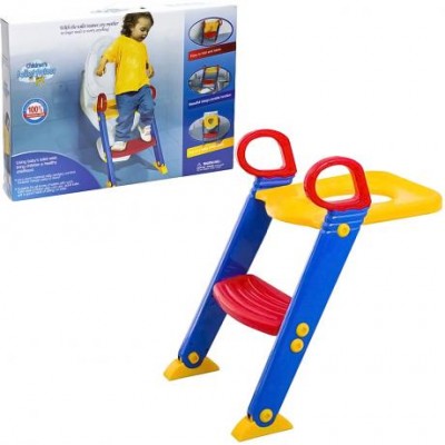 Дитяче сидіння для унітазу з драбинкою 5356 Дитяче сидіння для унітазу з драбинкою 5356