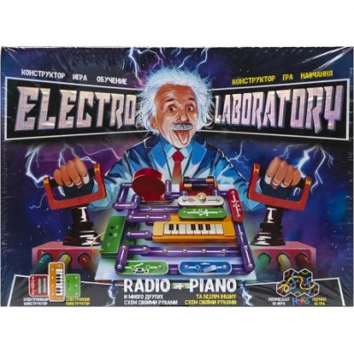Электронный конструктор "Electro Laboratory. Radio+Piano" ELab-01-03/ЗН-ОО-09388
