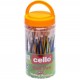 Ручка масляная Cello CL678 PVC синяя
