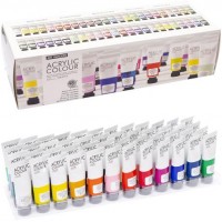 Фарби 22мл Art Ranger 48 кольорів  Acryliс neon/matallic/glitter/regular   PA32.48022.A