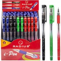 Ручка I Pen RADIUS диспенсер 50 штук, МІКС