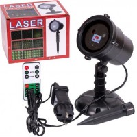 Лазерный уличный проектор на ножке с пультом МХ 2-9