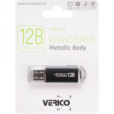 Флешка Verico USB 128Gb Wanderer Black 600791