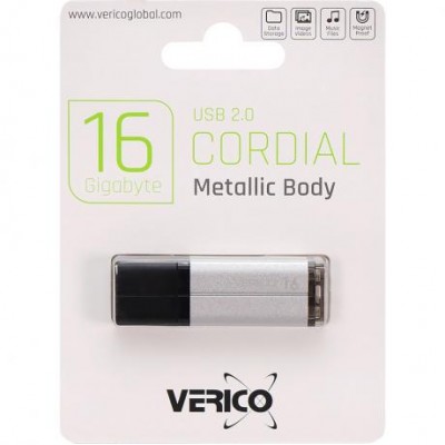 Флешка Verico USB 16Gb Cordial Silver 601293