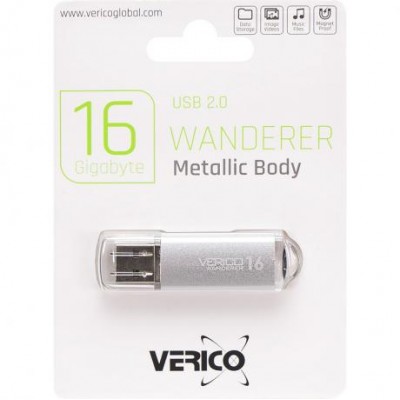 Флешка Verico USB 16Gb Wanderer Silver 600630