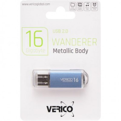 Флешка Verico USB 16Gb Wanderer SkyBlue 03088/600661