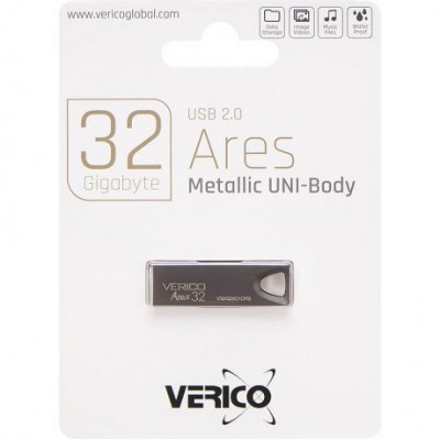 Флешка Verico USB 32Gb Ares Black 602849