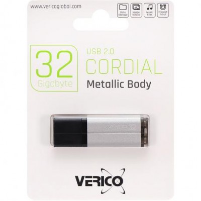 Флешка Verico USB 32Gb Cordial Silver 601354