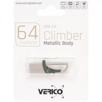 Флешка Verico USB 64Gb Climber Green  603235