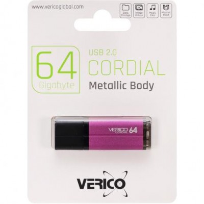 Флешка Verico USB 64Gb Cordial Pink 601446