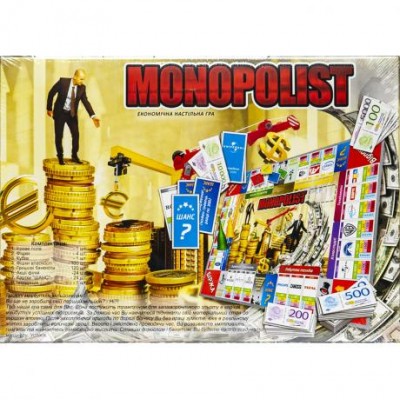 Экономическая настольная игра "Monopolist" SPG08-02-U ДТ-ИМ-11-38