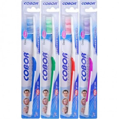 Зубні щітки Cobor 19см на блістері Е-603 Зубні щітки Cobor 19см на блістері Е-603