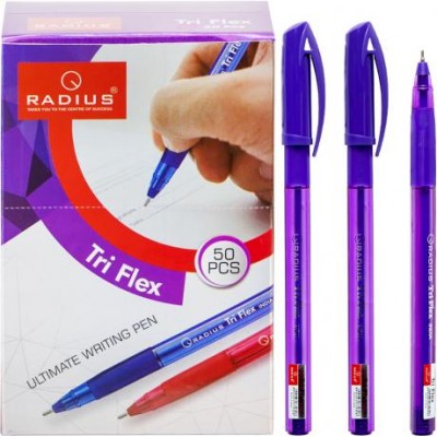 Ручка TriFlex PL RADIUS 50 штук, фіолетова