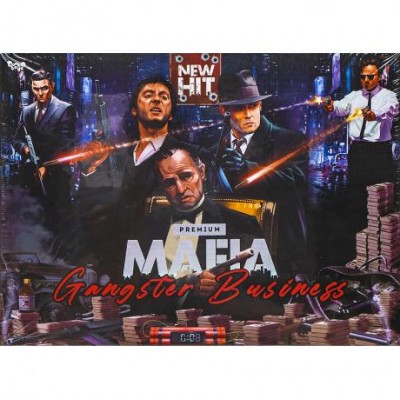 Настольная развлекательная игра "MAFIA. Gangster Business. Premium" рус ДТ-БИ-07102 MAF-03-01U