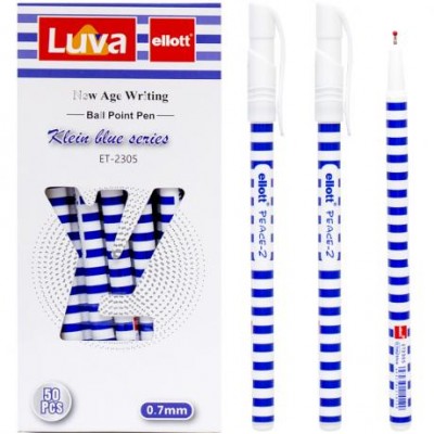 Ручка масляная "Luva" "Ellott" ET2305-50 синяя