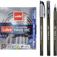 Ручка масляна Trio DC Cello CL-8-60 чорна