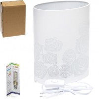 Лампа декор Троянди біла LED50 27*20 T8010
