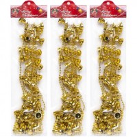 Декоративні намиста на ялинку Дзвіночки XYA289-2.7м