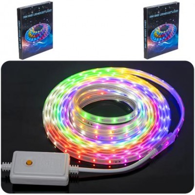 Гірлянда 220V LED стрічка для вулиці 5 метрів D-46